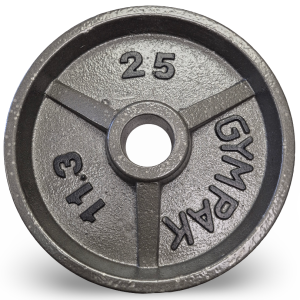 Gympak Grey Wide Flange 2" Olympic Plates