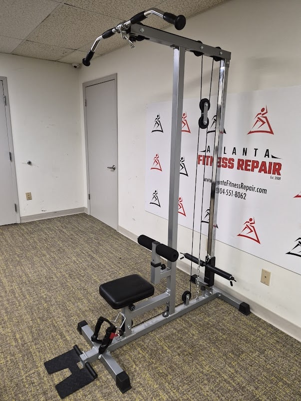 Plate-loaded Lat Pulldown and Low Row Machine